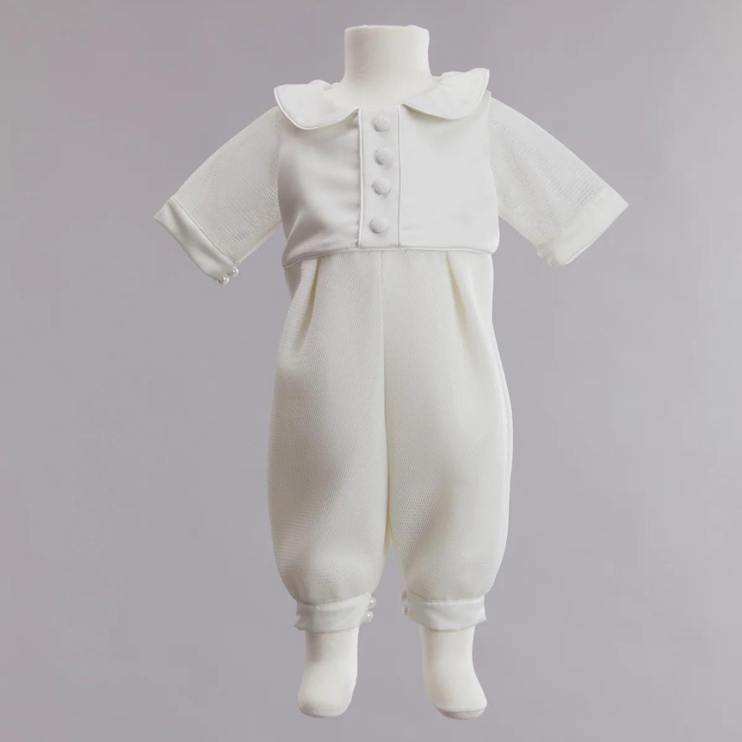 Gio Bespoke - Leo Romper & Bonnet