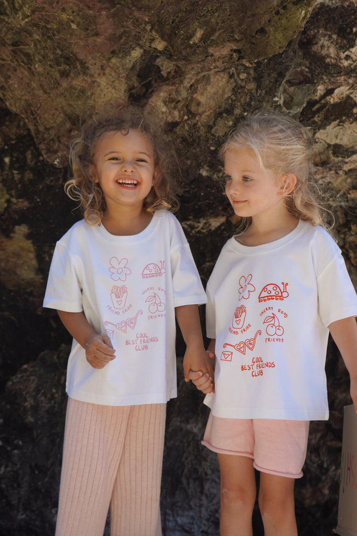 Kids Bestie Pink Tee