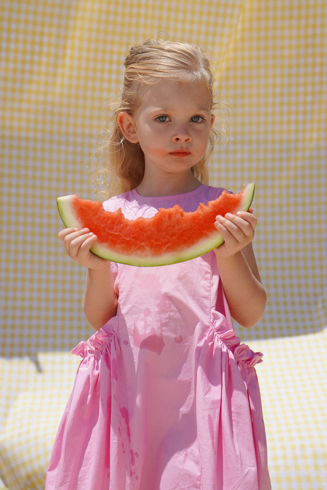 Kids Ellery Yellow Dress