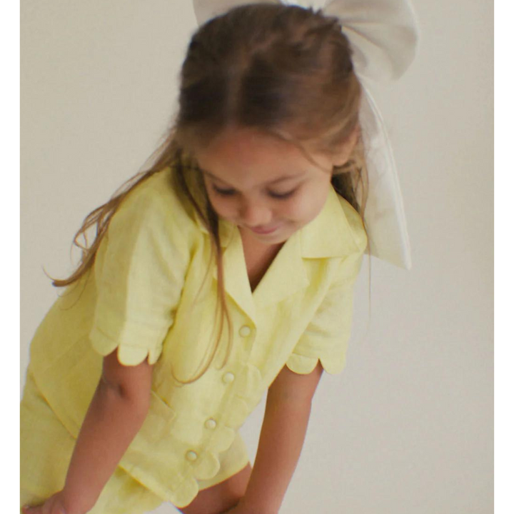 Kids Luna Yellow Shirt