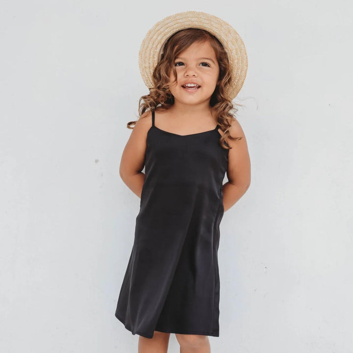 Kids Viktoria Dress - Black