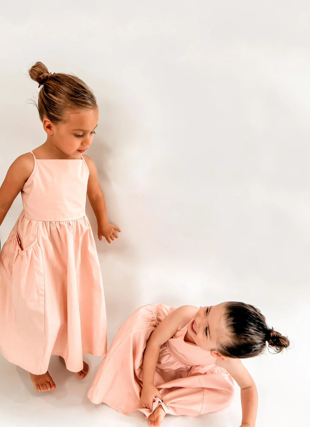 Kids Camilla Cotton Dress - Pink
