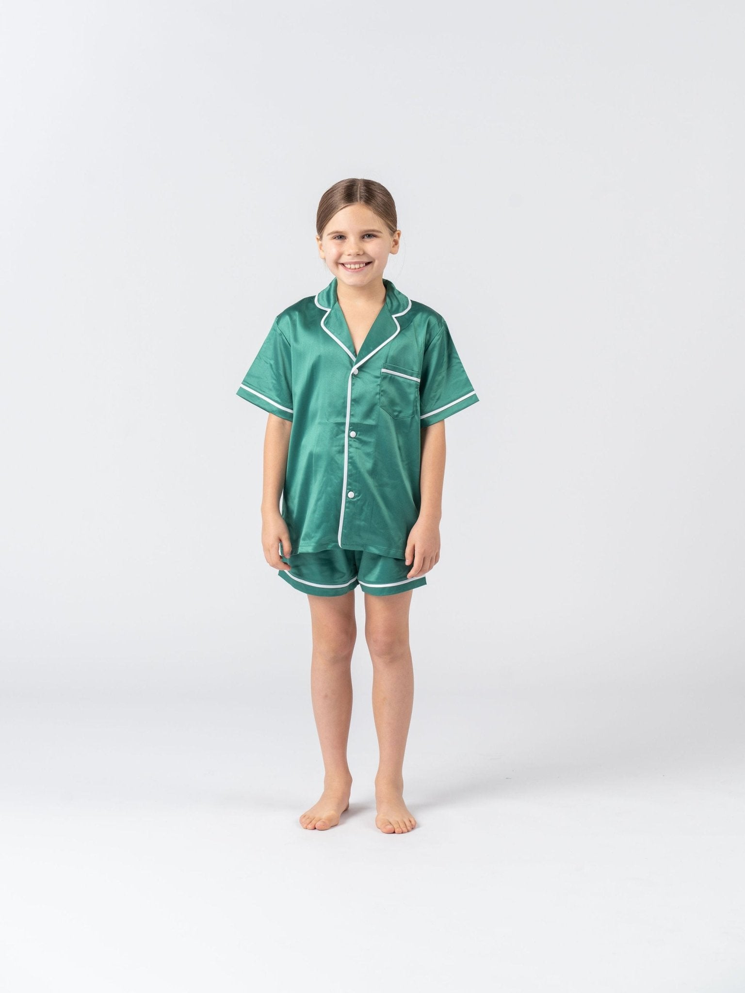 Personalised silk pyjamas online kids